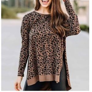 Z supply weekender leopard size small